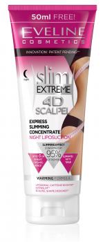 Slim Extreme 4D SCALPEL Nachtpflege-Konzentrat für Express Remodelierung, 250 ml